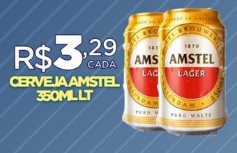 DB Supermercados CERVEJA AMSTEL 350MLLT oferta