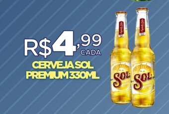 DB Supermercados CERVEJA SOL PREMIUM 330ML oferta