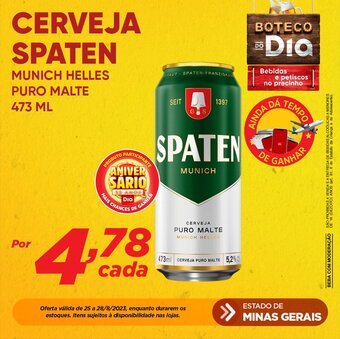 Dia CERVEJA SPATEN MUNICH HELLES PURO MALTE 473 ML oferta