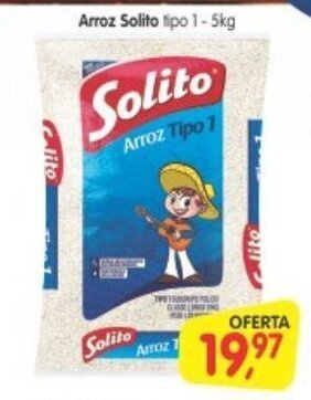 Cercadão Arroz Solito 5kg oferta