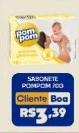 Boa Supermercados Sabonete pom pom 70g oferta