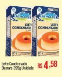 Mart Minas Leite Condensado Damare 395g Unidade oferta