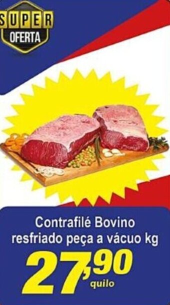 Vencedor Atacadista Contrafilé Bovino resfriado peça a vácuo kg oferta