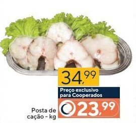 Coop Posta de cação - kg oferta