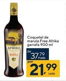 Coop Coquetel de marula Free Afrika garrafa 900 ml oferta