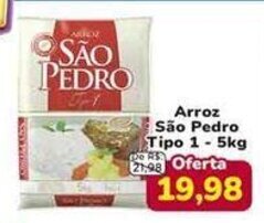 Nagumo Arroz São Pedro Tipo 1-5kg oferta