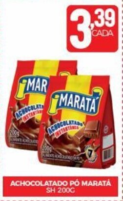 Fort Atacadista ACHOCOLATADO PÓ MARATÁ SH 200G oferta