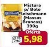 Nagumo Mistura p/ Bolo Fleischmann (Massas Brancas) 390g oferta