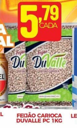 Fort Atacadista FEIJÃO CARIOCA DUVALLE PC 1KG oferta