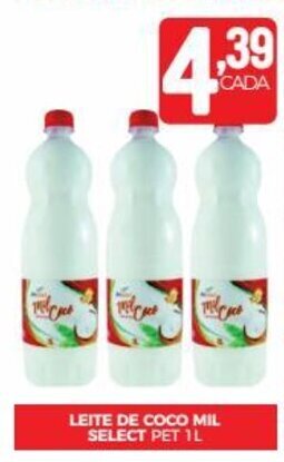 Fort Atacadista LEITE DE COCO MIL SELECT PET 1L oferta