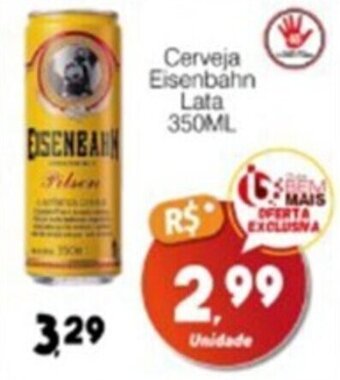 Supermercado Bem Barato Cerveja Eisenbahn Lata 350ML oferta