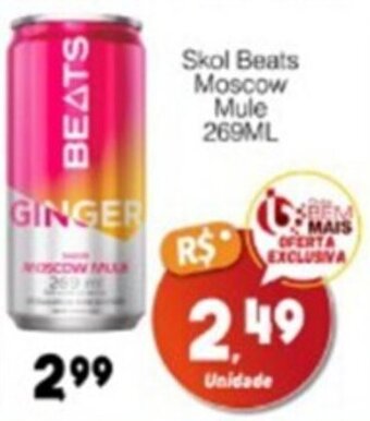 Supermercado Bem Barato Skol Beats Moscow Mule 269ML oferta