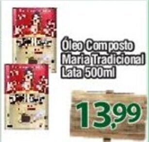 Rede Plus Supermercados Oleo Composto Maria Tradicional Lata 500ml oferta