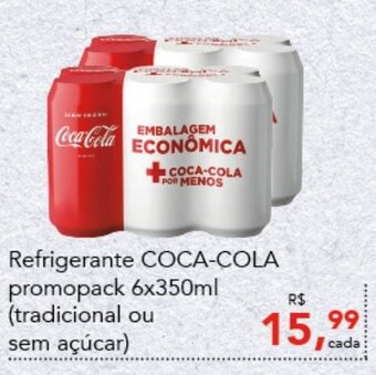 Cometa Supermercados Refrigerante COCA-COLA promopack 6x350ml oferta