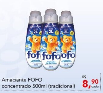 Amaciante FOFO concentrado 500ml (tradicional)