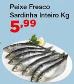 Chama Supermercados Peixe Fresco Sardinha Inteiro Kg oferta
