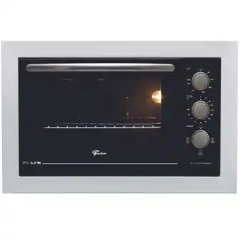 Forno elétrico fit line embutir 1750w 44l frontal fischer