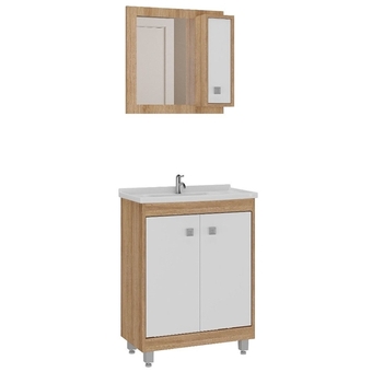 Benoit Conjunto banheiro ozini c00d62507-b aéreo c/espelho pia balcão oferta