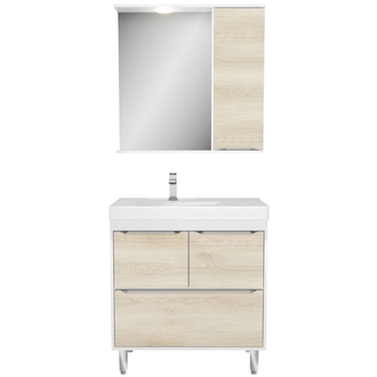 Benoit Conjunto banheiro ozini c00d84011 aéreo com espelho cuba balcão oferta