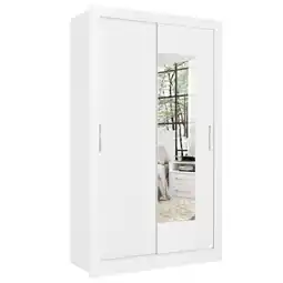 Benoit Guarda roupa / roupeiro thb 5712 city glass 2 portas com espelho oferta