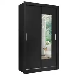 Benoit Guarda roupa / roupeiro thb 5712 city glass 2 portas com espelho oferta