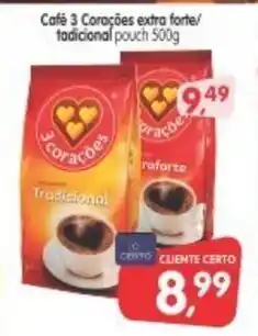 Cercadão Cafe 3 Coracoes 500g oferta