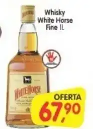 Cercadão Whisky White Horse 1L oferta