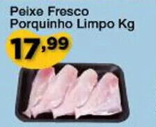 Chama Supermercados Peixe Fresco Porquinho Limpo Kg oferta