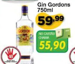 Gin Gordons 750ml