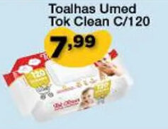 Toalhas Umed Tok Clean C/120