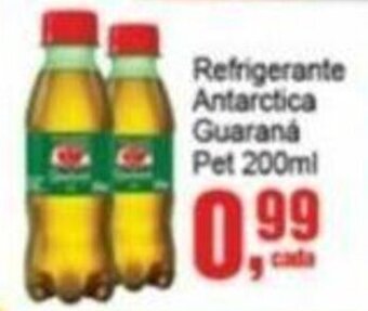 Negreiros Refrigerante Antarctica Guaraná pet 200ml oferta