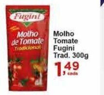 Rossi Supermercado Molho Tomate Fugini Trad. 300g oferta