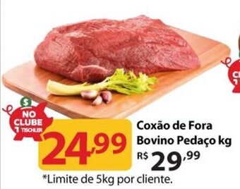 Coxão de Fora Bovino Pedaço kg