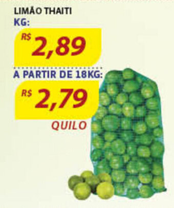 Assaí Atacadista Limao Thaiti 1kg oferta