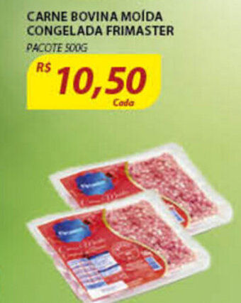 Assaí Atacadista Carne Bovina Moida Congelada Frimaster 500g oferta