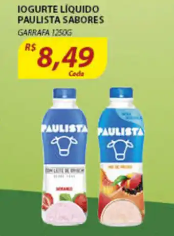 Iogurte Liquido Paulista Sabores 1250g