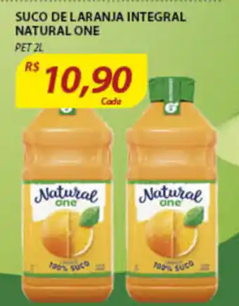 Assaí Atacadista Suco de Laranja integral Natural One 2L oferta