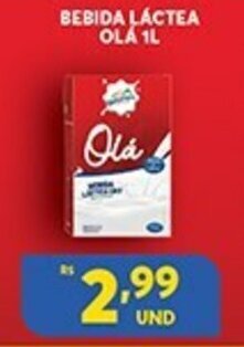 Atacadão Centro Sul Bebida lactea Ola 1L oferta