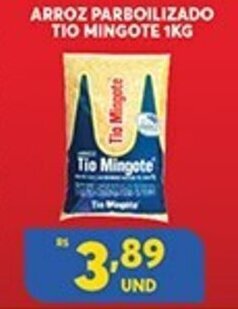 Atacadão Centro Sul Arroz Parbolizado Tio Mingote 1kg oferta