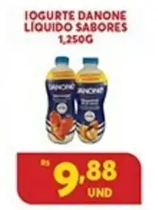 Atacadão Centro Sul Iogurte Danone liquido Sabores 1.250g oferta