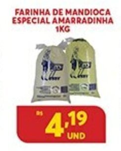 Atacadão Centro Sul Farinha de Mandioca Especial Amarradinha 1kg oferta
