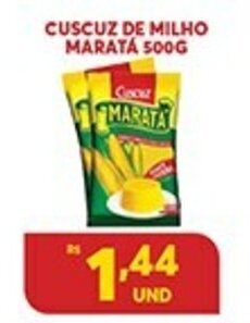 Atacadão Centro Sul Cuscuz de Milho Marata 500g oferta