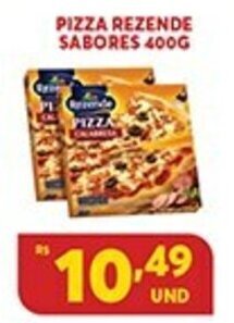 Atacadão Centro Sul Pizza Rezende sabores 400g oferta