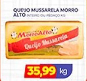 Novo Mix QUEIJO MUSSARELA MORRO ALTO oferta
