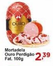 Rossi Supermercado Mortadela Ouro Perdigão Fat. 100g oferta