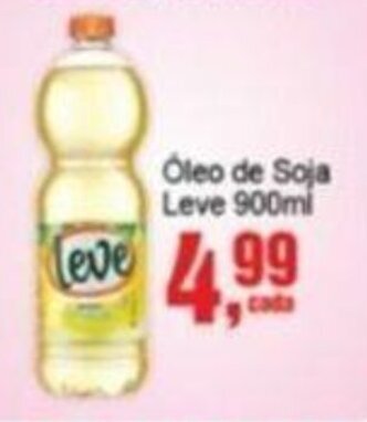 Negreiros Óleo de Soja Leve 900ml oferta