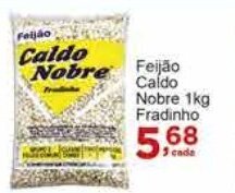 Rossi Supermercado Feijão Caldo Nobre 1kg oferta