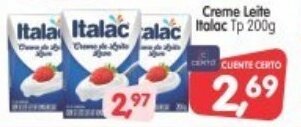 Cercadão Creme Leite Italac 200g oferta