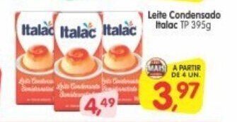 Leite Condensado Italac 395g