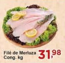 Rossi Supermercado Filé de Merluza Cong. kg oferta